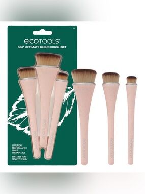 EcoTools 360° Ultimate Blend Brush Set - 3 Brush Set
